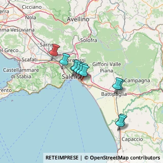 Mappa Via Montebello, 84132 Salerno SA, Italia (10.965)