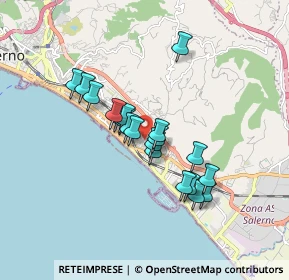 Mappa Via Montebello, 84132 Salerno SA, Italia (1.444)