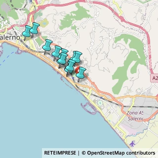 Mappa Via Montebello, 84132 Salerno SA, Italia (1.51)