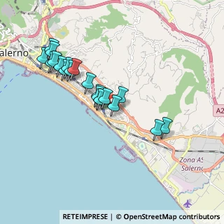 Mappa Via Montebello, 84132 Salerno SA, Italia (1.871)