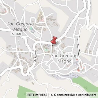 Mappa Via Antonio Gramsci, 4, 84020 San Gregorio Magno SA, Italia, 84021 Buccino, Salerno (Campania)