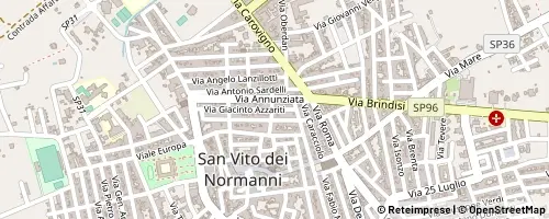 Mappa San Vito dei Normanni