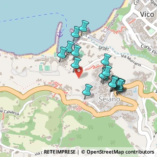 Mappa Punta Gradelle S.C. A R L, 80069 Vico Equense NA, Italia (0.24211)
