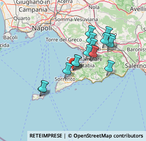 Mappa Punta Gradelle S.C. A R L, 80069 Vico Equense NA, Italia (12.31375)