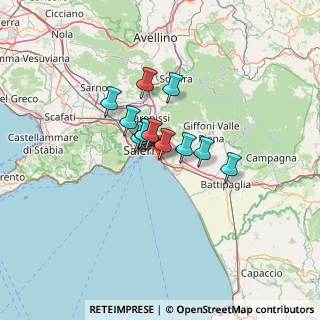 Mappa Via Picenza, 84098 Pontecagnano Faiano SA, Italia (8.65833)