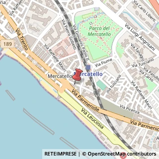 Mappa Via Picenza, 18, 84131 Salerno, Salerno (Campania)