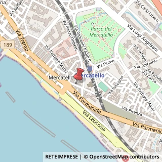 Mappa Via Picenza, 12, 84131 Salerno, Salerno (Campania)