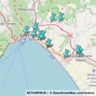 Mappa Via Mauri Raffaele, 84132 Salerno SA, Italia (3.79083)