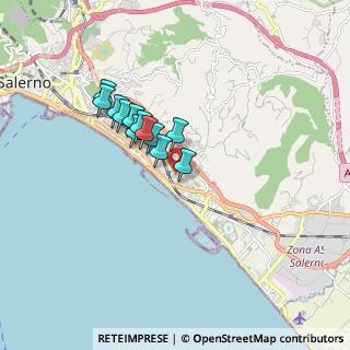 Mappa Via Mauri Raffaele, 84132 Salerno SA, Italia (1.39417)