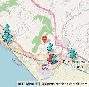Mappa Via Vicinale Monticelli, 84131 Salerno SA, Italia (2.71364)