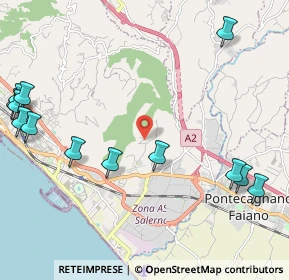Mappa Via Vicinale Monticelli, 84131 Salerno SA, Italia (3.11154)