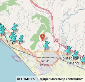 Mappa Via Vicinale Monticelli, 84131 Salerno SA, Italia (3.54769)
