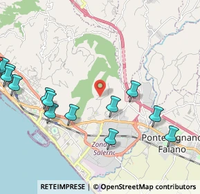 Mappa Via Vicinale Monticelli, 84131 Salerno SA, Italia (2.88929)