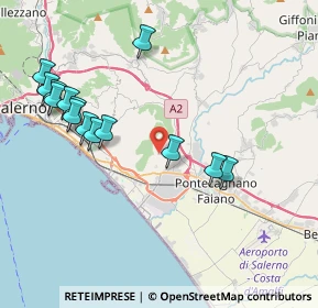 Mappa Via Vicinale Monticelli, 84131 Salerno SA, Italia (4.64571)