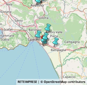 Mappa Via Vicinale Monticelli, 84131 Salerno SA, Italia (27.62294)