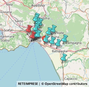 Mappa Via Vicinale Monticelli, 84131 Salerno SA, Italia (10.60579)