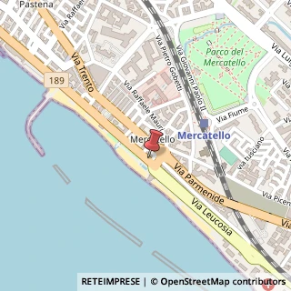 Mappa Lungomare Cristoforo Colombo, 381, 84129 Salerno, Salerno (Campania)