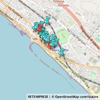 Mappa CAP, 84129 Salerno SA, Italia (0.3275)