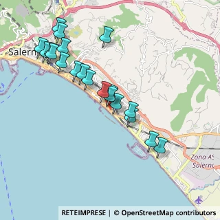 Mappa CAP, 84129 Salerno SA, Italia (2.1215)