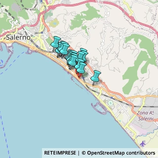 Mappa CAP, 84129 Salerno SA, Italia (1.08105)