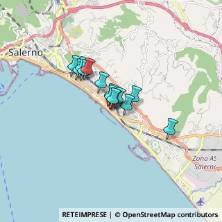 Mappa Piazza Monsignor Grasso, 84129 Salerno SA, Italia (1.08214)