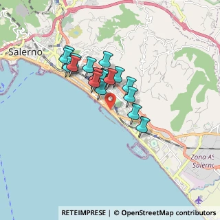 Mappa CAP, 84129 Salerno SA, Italia (1.405)