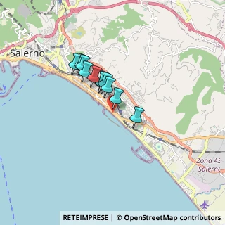 Mappa Traversa Giuseppe Olivieri, 84129 Salerno SA, Italia (1.28091)