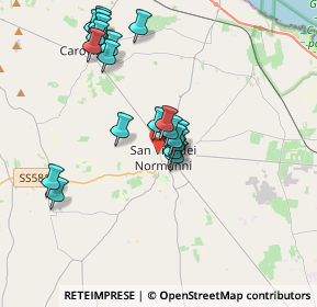 Mappa Via Don Luigi Sturzo, 72019 San Vito dei Normanni BR, Italia (3.847)