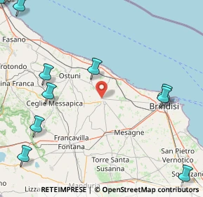 Mappa Via Don Luigi Sturzo, 72019 San Vito dei Normanni BR, Italia (30.1)