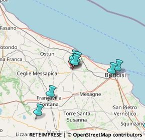 Mappa San Vito Dei Normanni, 72019 San Vito dei Normanni BR, Italia (32.984)