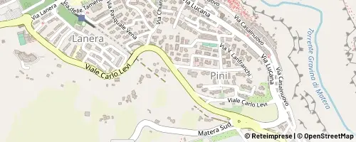Mappa Matera