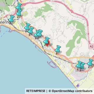 Mappa Via Carso, 84132 Salerno SA, Italia (2.82417)
