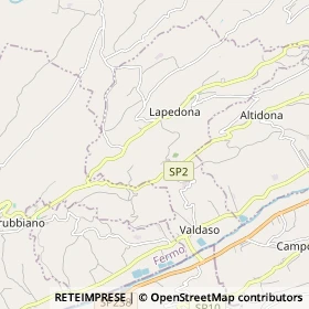 Mappa Lapedona