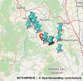 Mappa 53024 Torrenieri SI, Italia (10.29867)
