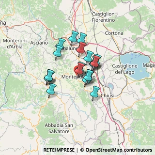 Mappa Via di Collazzi, 53045 Montepulciano SI, Italia (9.573)