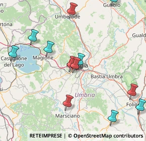 Mappa Via del Mercato, 06128 Perugia PG, Italia (19.59167)