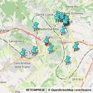 Mappa Via del Mercato, 06128 Perugia PG, Italia (2.2815)