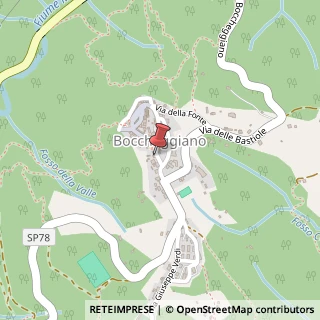 Mappa Via della madonna 19, 58026 Montieri, Grosseto (Toscana)