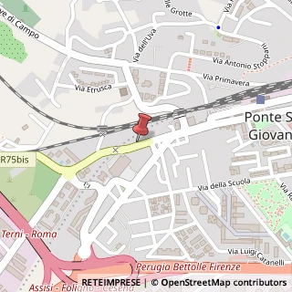 Mappa Via Alessandro Manzoni, 18, 06135 Perugia, Perugia (Umbria)