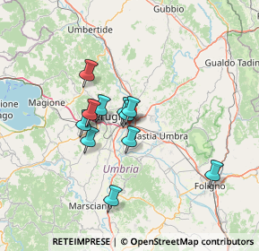 Mappa Via Gutemberg, 06089 Torgiano PG, Italia (10.82833)