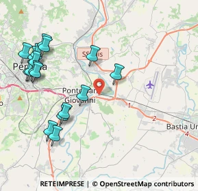 Mappa Via Gutemberg, 06089 Torgiano PG, Italia (4.92471)
