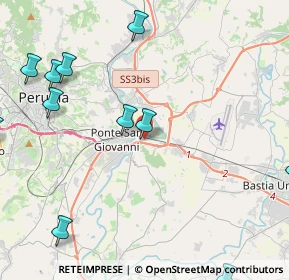 Mappa Via Gutemberg, 06089 Torgiano PG, Italia (6.00091)