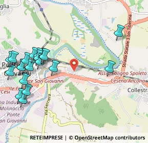 Mappa Via Gutemberg, 06089 Torgiano PG, Italia (1.3295)