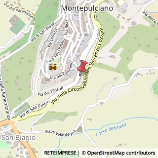 Mappa Via di San Pietro, 9, 53045 Montepulciano, Siena (Toscana)