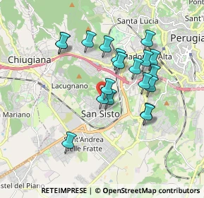 Mappa Via della Beata Colomba, 06100 Perugia PG, Italia (1.65842)