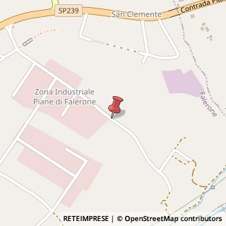 Mappa Via Molino Vecchio, 63837 Falerone, Fermo (Marche)