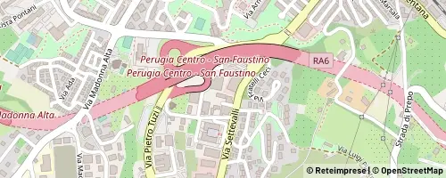 Mappa Perugia
