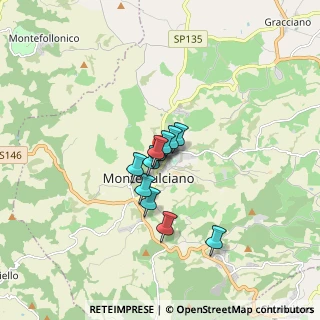Mappa Via Portella della Ginestra, 53045 Montepulciano SI, Italia (1.03)