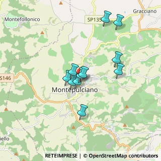 Mappa Via Portella della Ginestra, 53045 Montepulciano SI, Italia (1.44091)