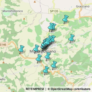 Mappa Via Portella della Ginestra, 53045 Montepulciano SI, Italia (1.2305)
